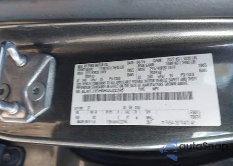 2017 Lincoln Mkc Reserve из США, поврежденный, VIN 5LMTJ3DH7HUL02359